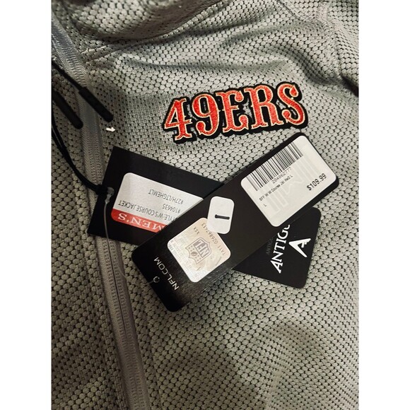 Brand NWT Women’s Antigua FortyNiner zip up jacket Home of Super Bowl LX 2026! - Picture 4 of 6